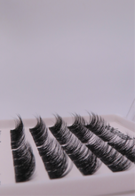 Load image into Gallery viewer, PRE MAPPED ~ Hybrid Fluff Cat eye 50pcs (10mm~16mm) Lashes Only