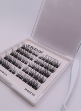 Load image into Gallery viewer, PRE MAPPED ~ Hybrid Fluff Cat eye 50pcs (10mm~16mm) Lashes Only