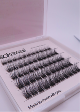 Load image into Gallery viewer, Sokawaii Light Wispy Hybrid 🧚🏼‍♀️ 55pcs Lashes Only
