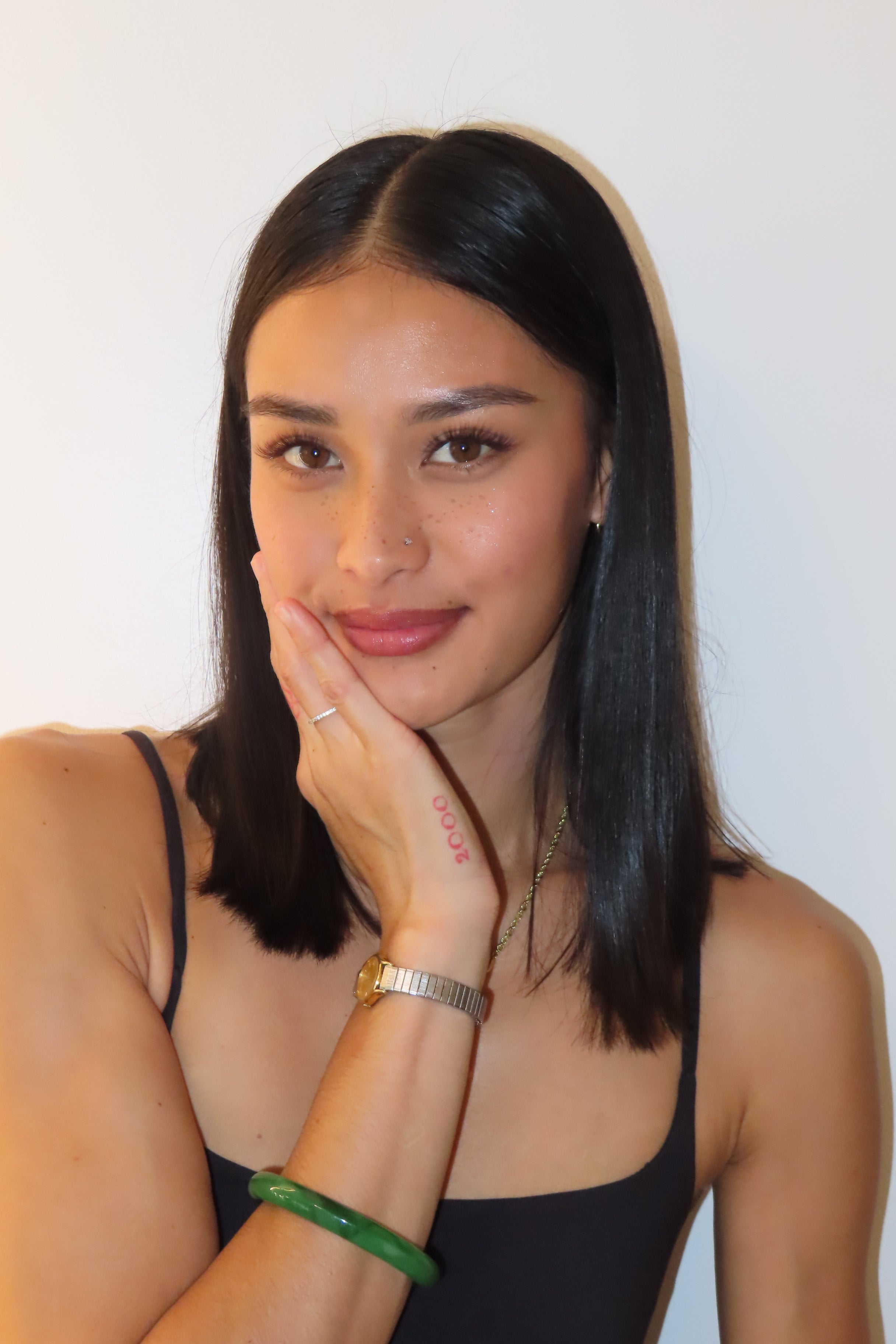 Pocket Mini NEW Pre-Glued Dark Brown Light Classic Fluff (10pcs)