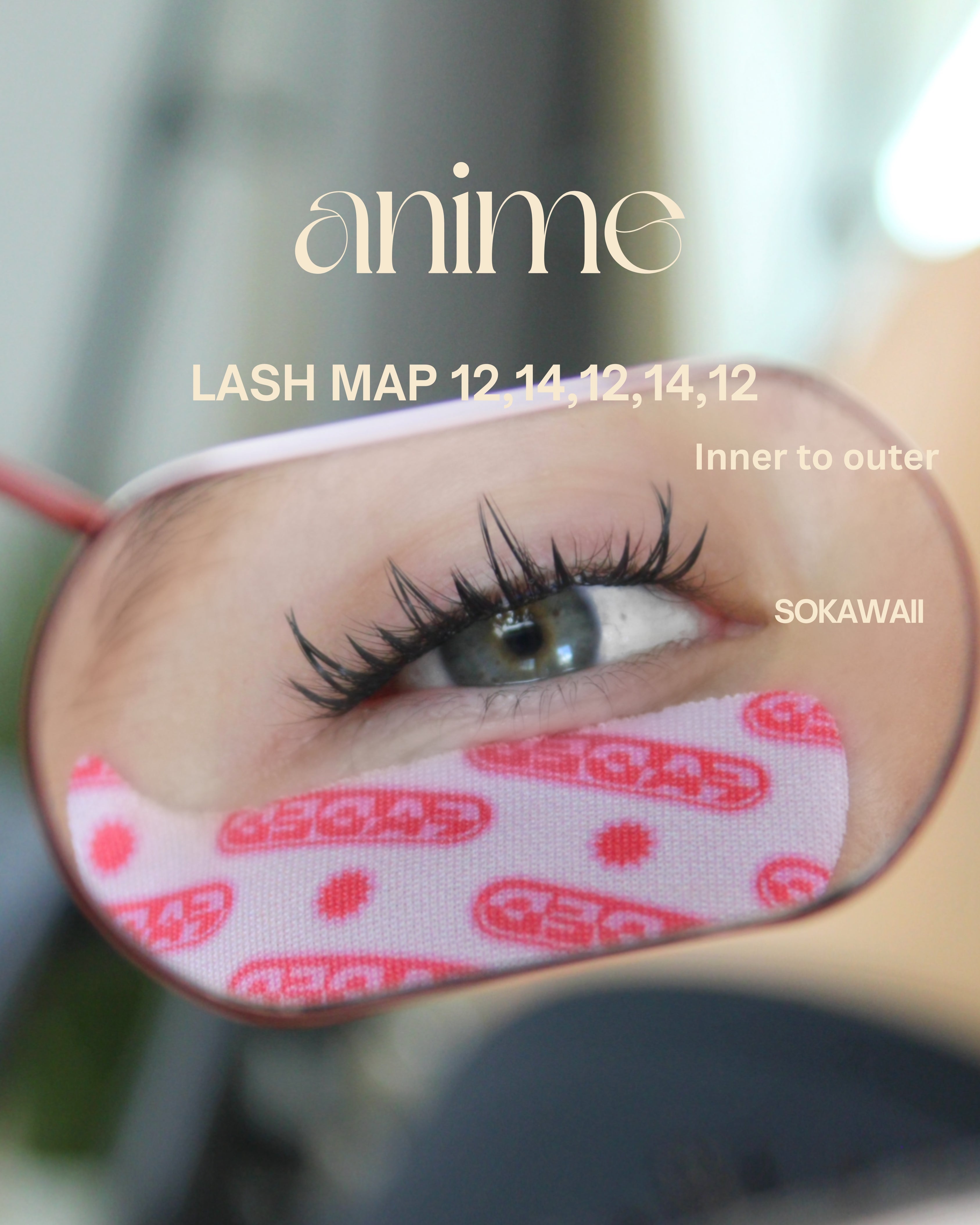 Sokawaii Anime 🫧 45pcs Lashes Only