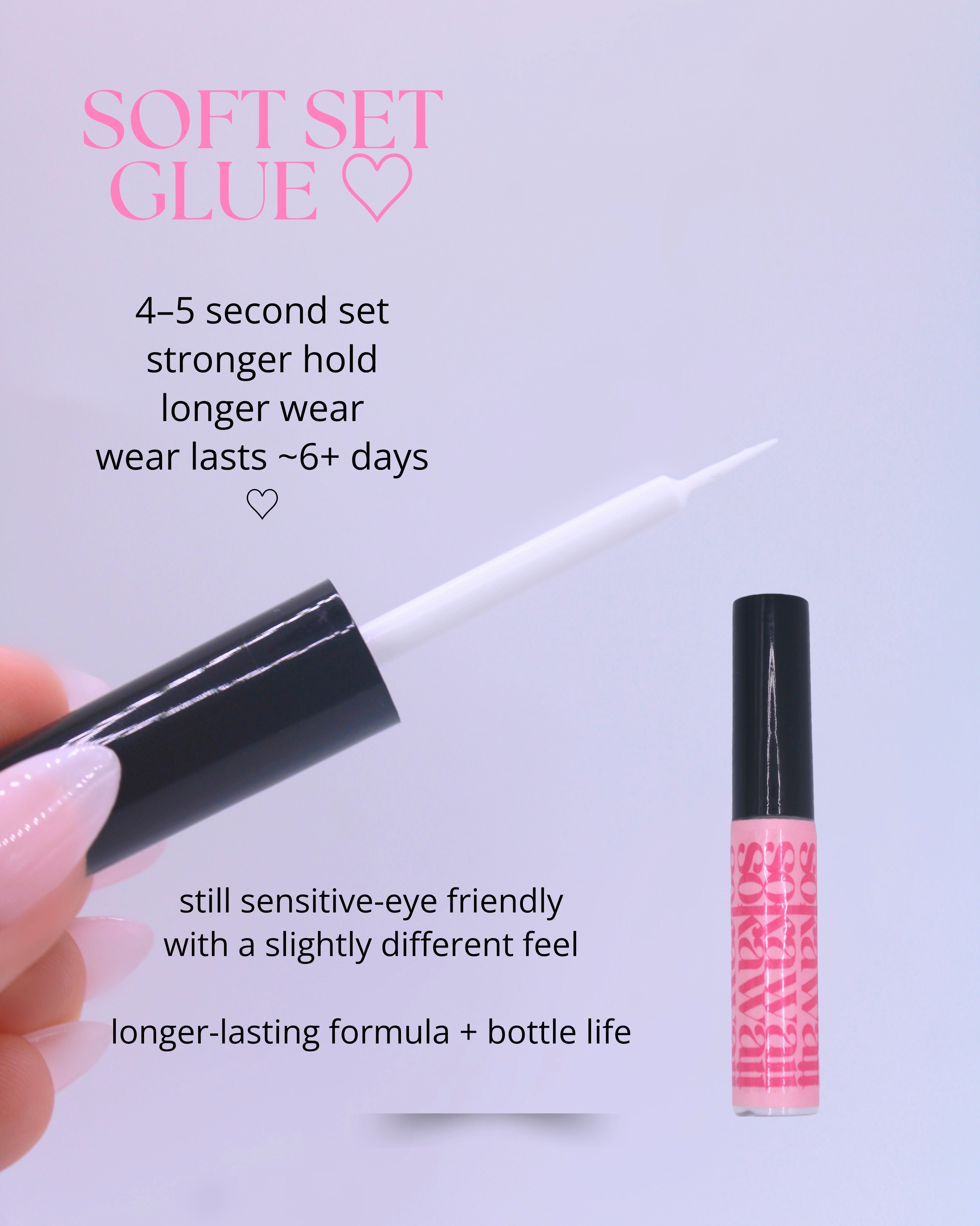 NEW Soft Set Glue & Seal Kit🫧💘✨