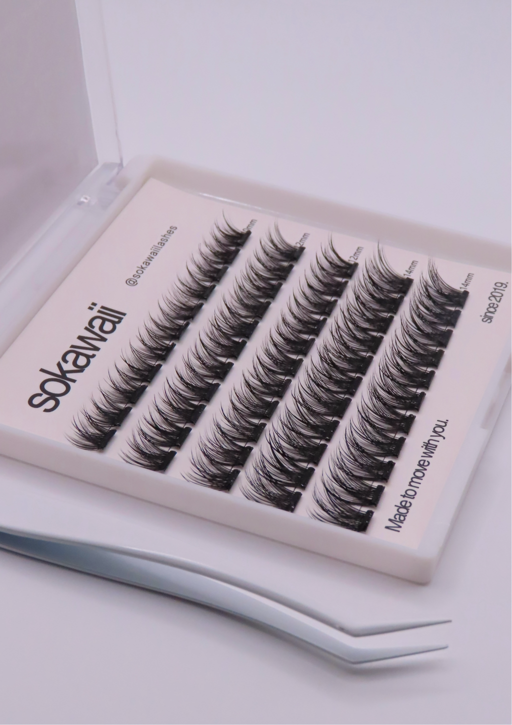 PRE GLUED 🌟Classic wisp • 55pcs NO GLUE NEEDED