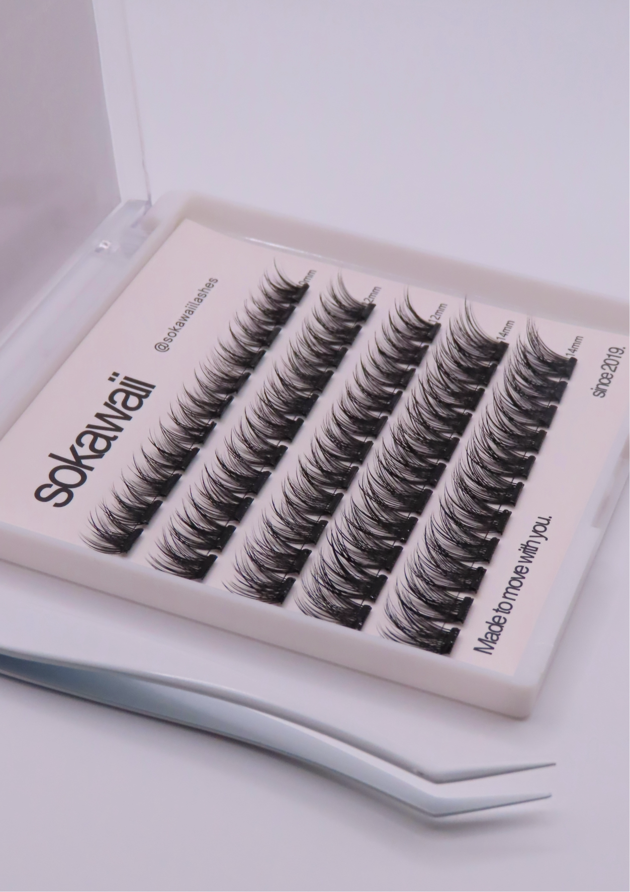 PRE GLUED 🌟Classic wisp • 55pcs NO GLUE NEEDED