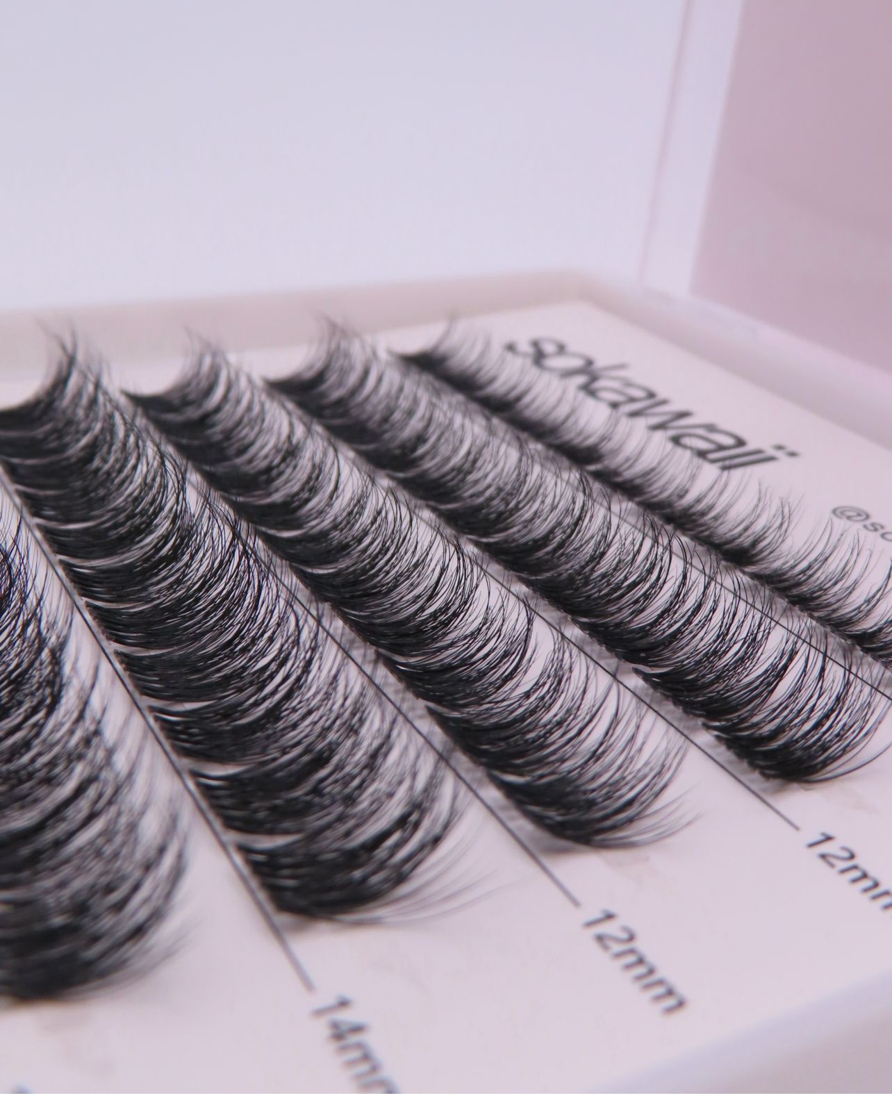 Sokawaii Light Wispy Hybrid 🧚🏼‍♀️ 55pcs Lashes Only