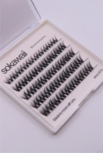 Load image into Gallery viewer, Sokawaii Natural Dark Wispy 🛼 50pcs Lashes Only
