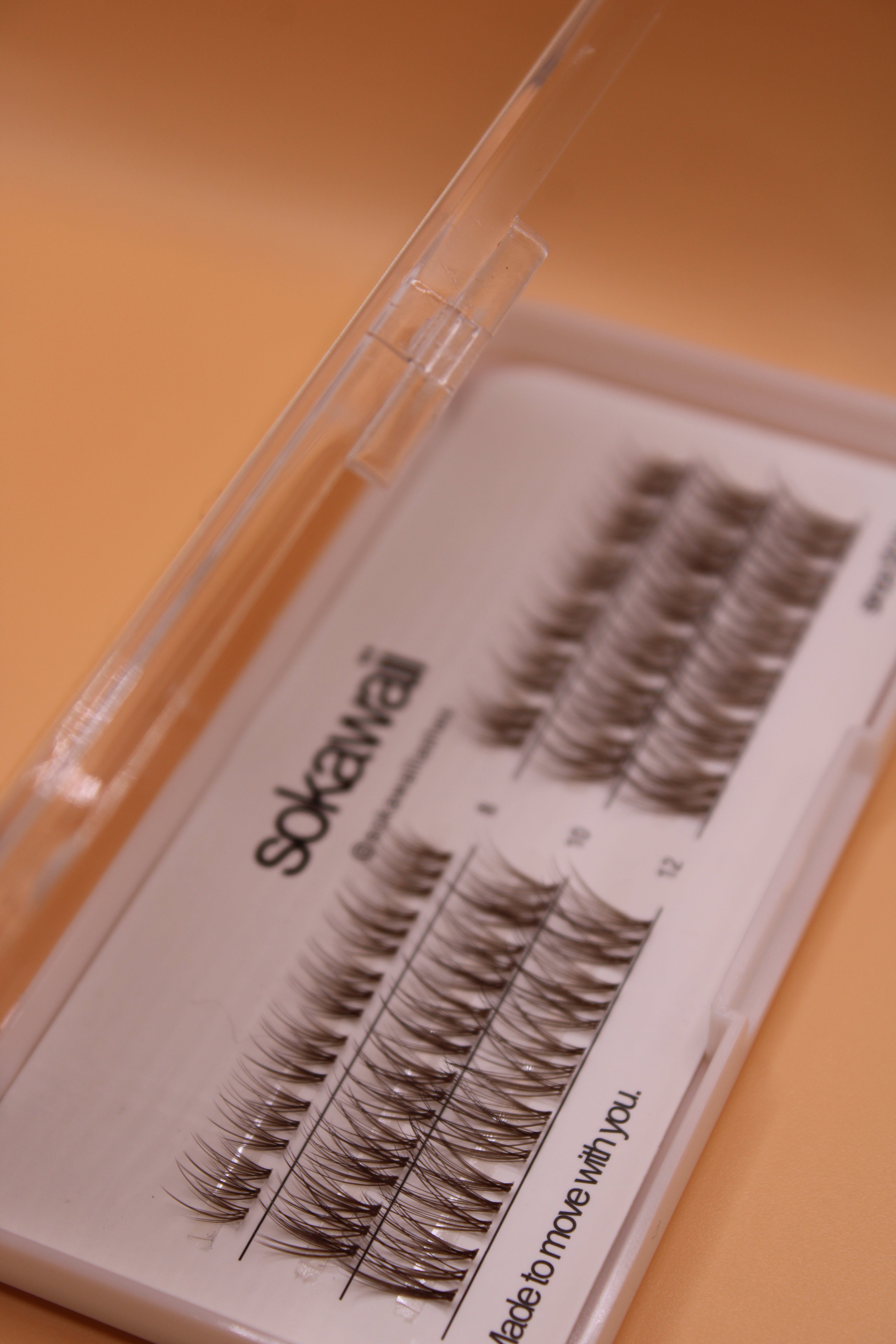 Dark brown Classic Wispy (3 rows )🌟8-12mm
