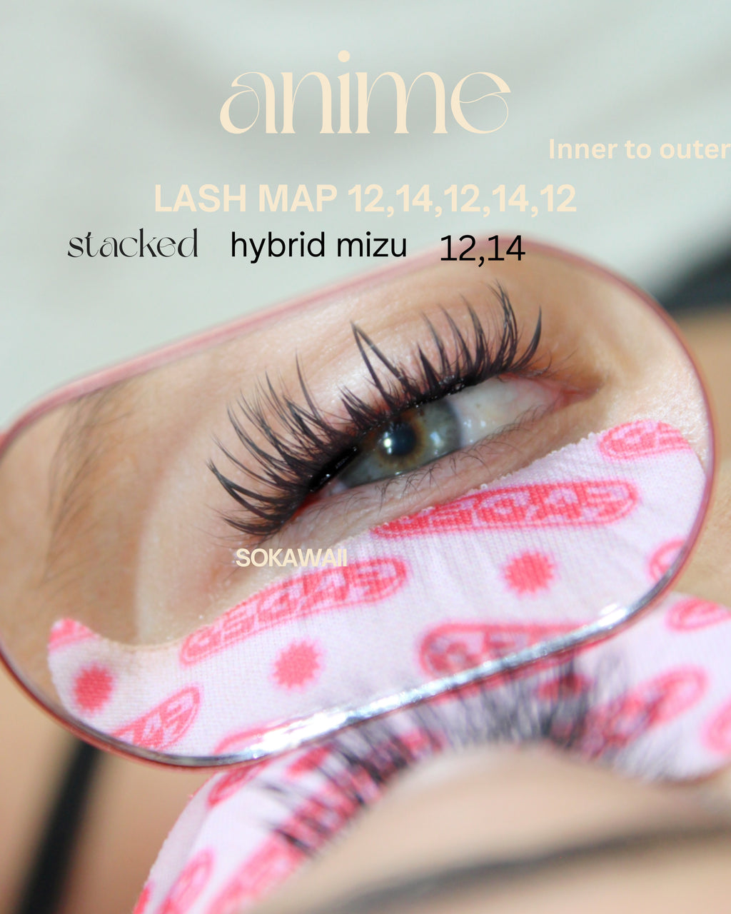 Sokawaii Anime 🫧 45pcs Lashes Only