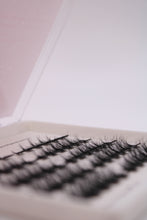 Load image into Gallery viewer, 🌙 PRE GLUED &amp; PRE MAPPED🌙 Midnight Dream - (stick &amp; go) 60pcs Lashes Only
