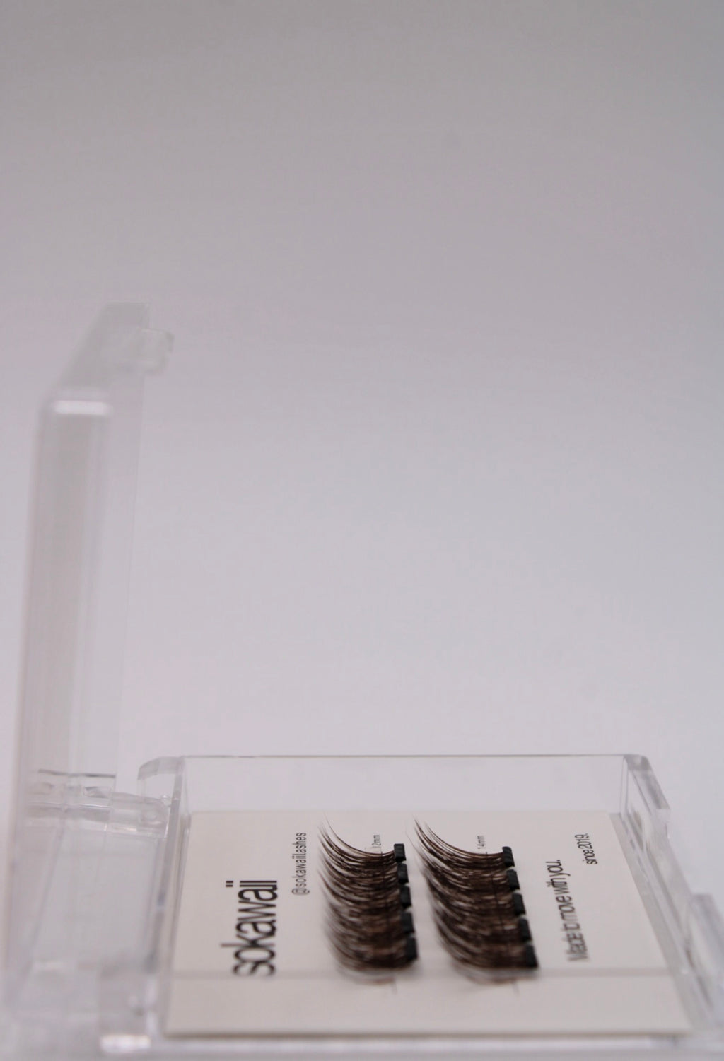 Pocket Mini NEW Pre-Glued Dark Brown Light Classic Fluff (10pcs)