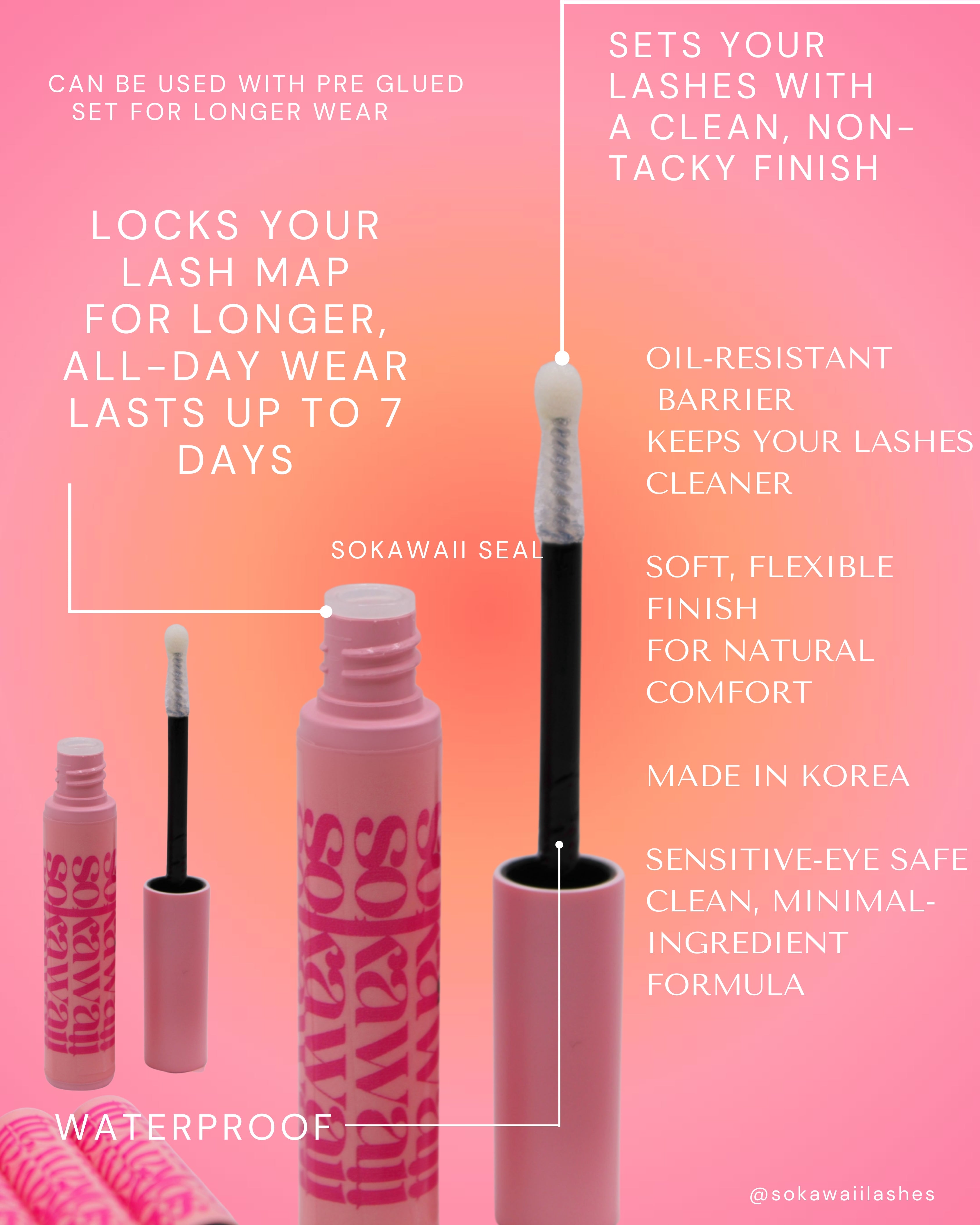 NEW Sokawaii Glue & Seal Kit