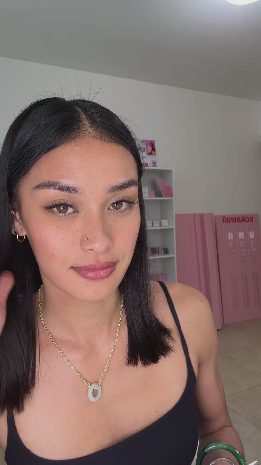 Pocket Mini NEW Pre-Glued Dark Brown Light Classic Fluff (10pcs)